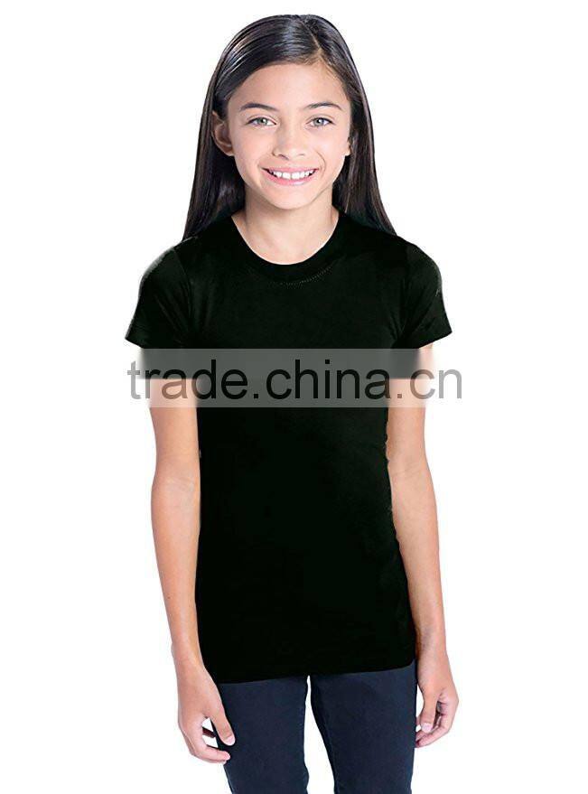Activewear Apparel kids wholesale tshirts Sportswear Longer Length T-Shirt Custom