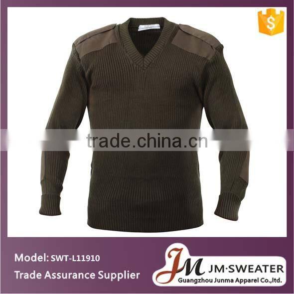 navy blue crewneck police armed forces mens military sweater