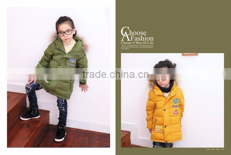 New design kids winter cloth