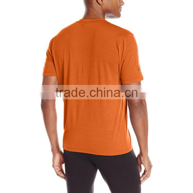 Merino wool men's t shirt men's Transport Short Sleeve Polo T-Shirt