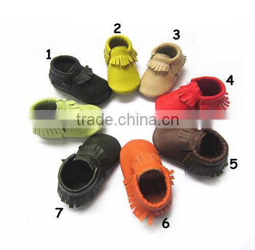 2014 new warm baby moccasins baby boots