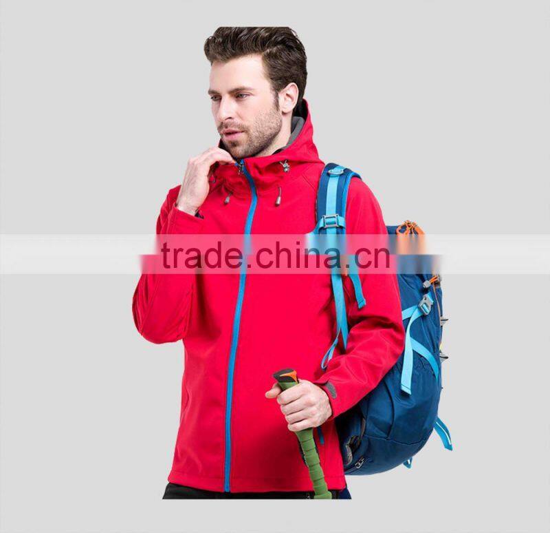 Mountain athletic soft shell jacket trekking man jacket