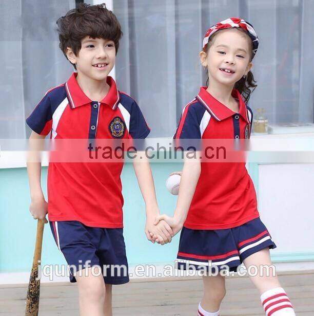 2016 latest dress designs unisex school uniforms children wholesale, school uniforms colours