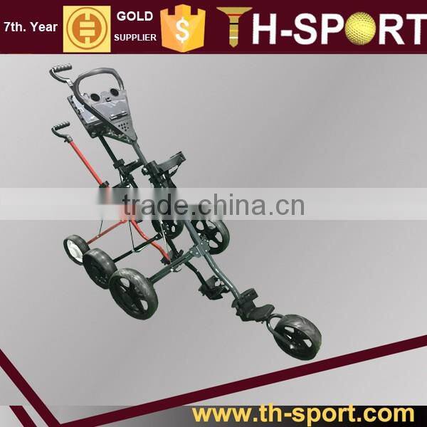 super light foldable aluminum hand golf trolley