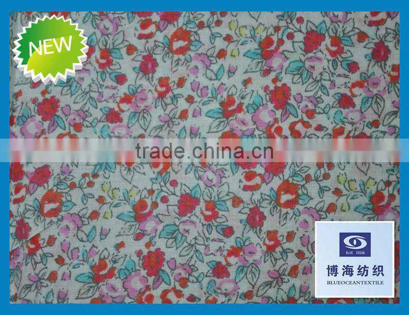 wholesale new colorful cotton poplin fabric with best price organza fabric