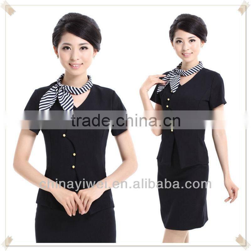 Front office uniforms in hotel