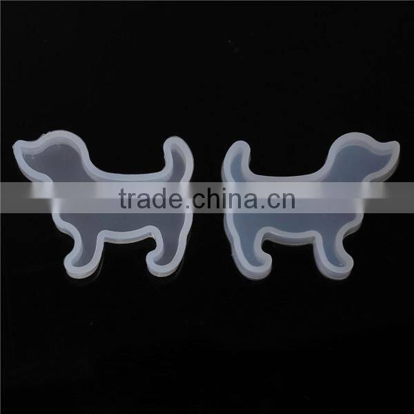 Silicone DIY Tools Dog Animal White Resin Mold