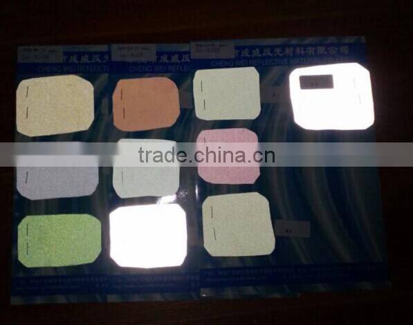 EN471 glow in the dark reflective material for shoes