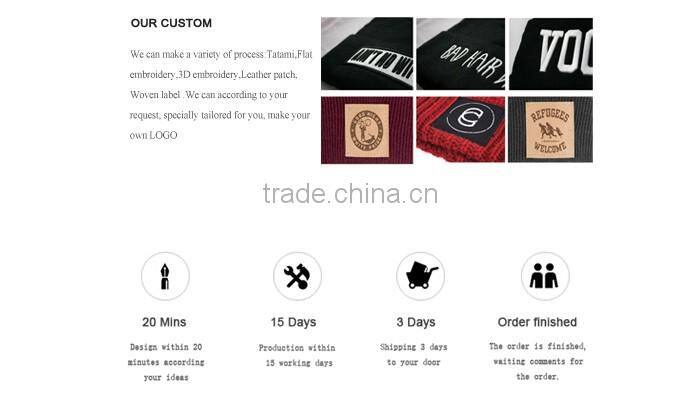 Wholesale Winter men beanie knitting hat