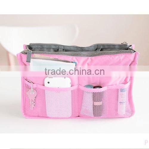 wholesale red women organizer bag in bag