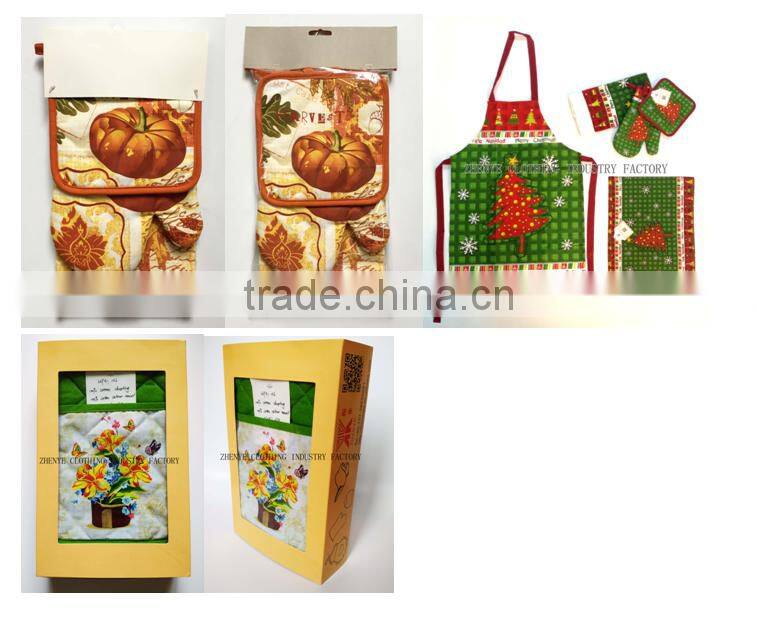 Heat Resistant household kitchen duckbilled Neoprene oven mitt Glove