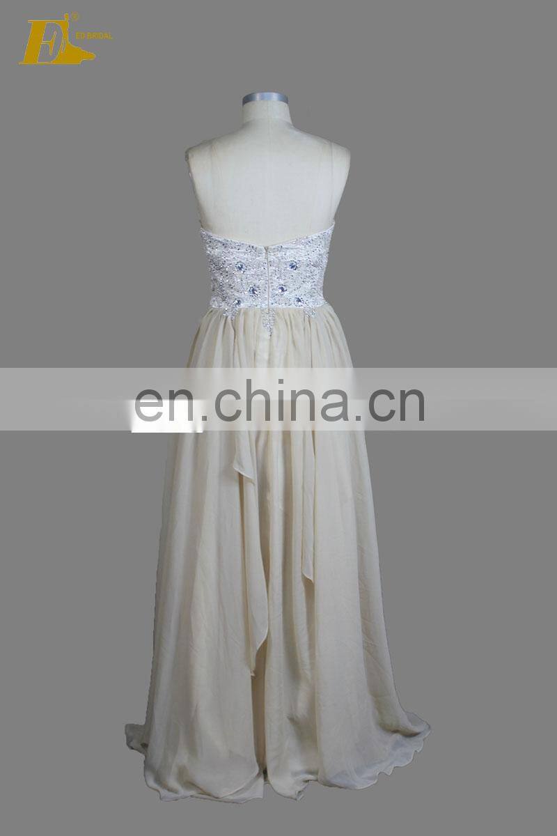 Custom Made Chiffon Long Beaded Luxurious Made In China Turkish Evening Dresses