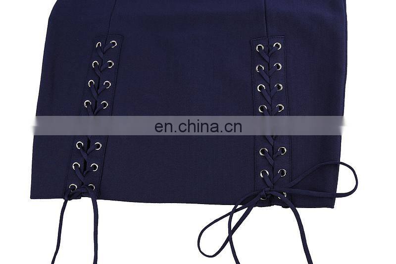 Amigo 2017 new style sleeveless high neck sexy cut out bandage dress mini xxx evening dresses for women party wear