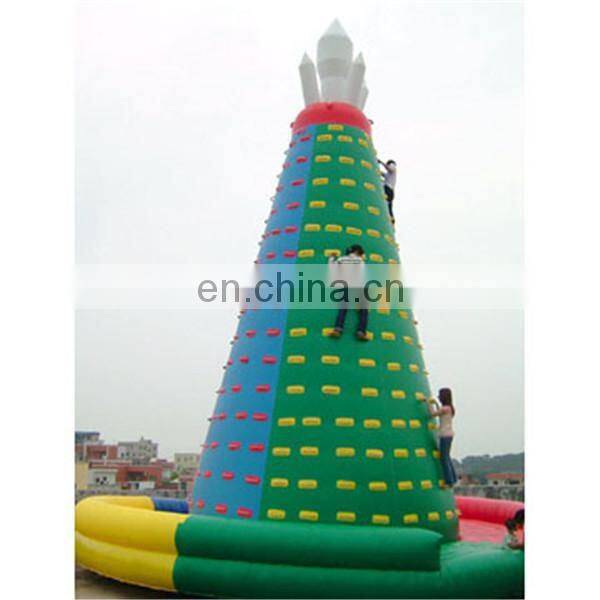 Cheap Giant Inflatable Climbing/inflatable water rock climb