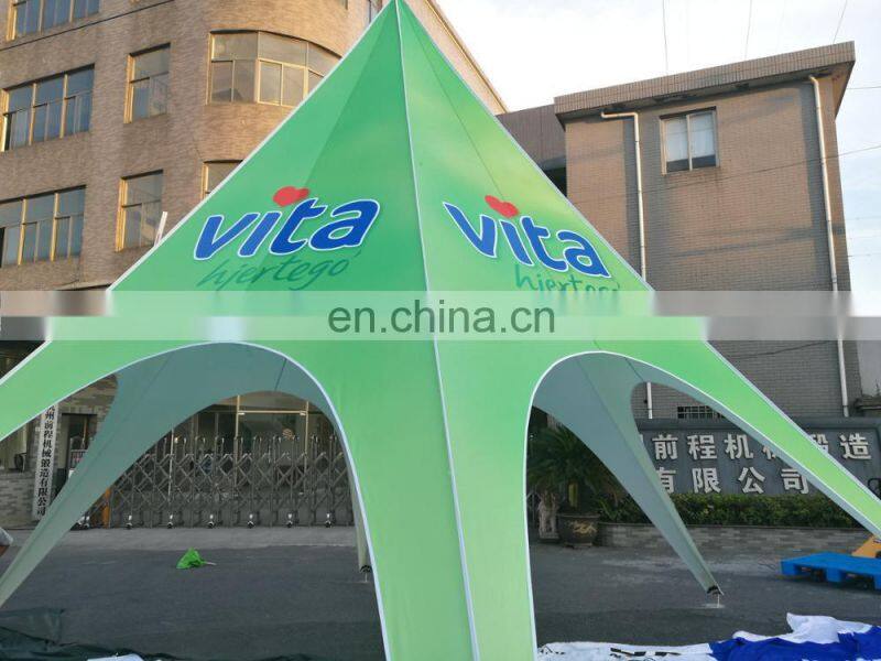 High quality sun shade canopy tent with custom LOGO used outdoor trade show display