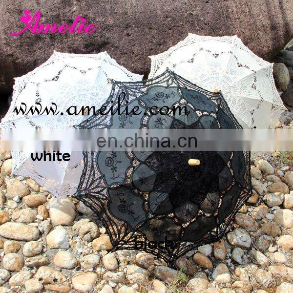 A01102 New arrival Cotton lace umbrella Very popular umbrella