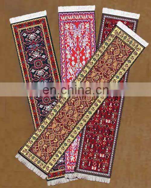 Rug Bookmarks,woven bookmarks
