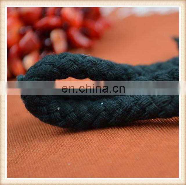practical slim soft braided cotton rope for clothes made in China
