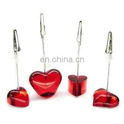 Promotional resin office paper clip