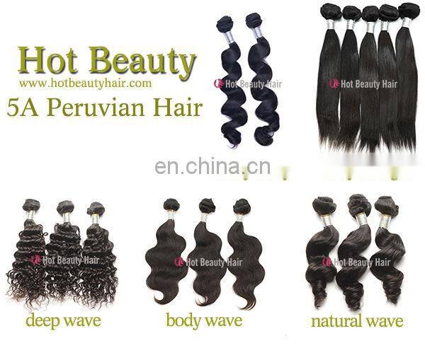 Full Cuticle Virgin Peruvian One Young Girl Donor Virgin Straight Hair