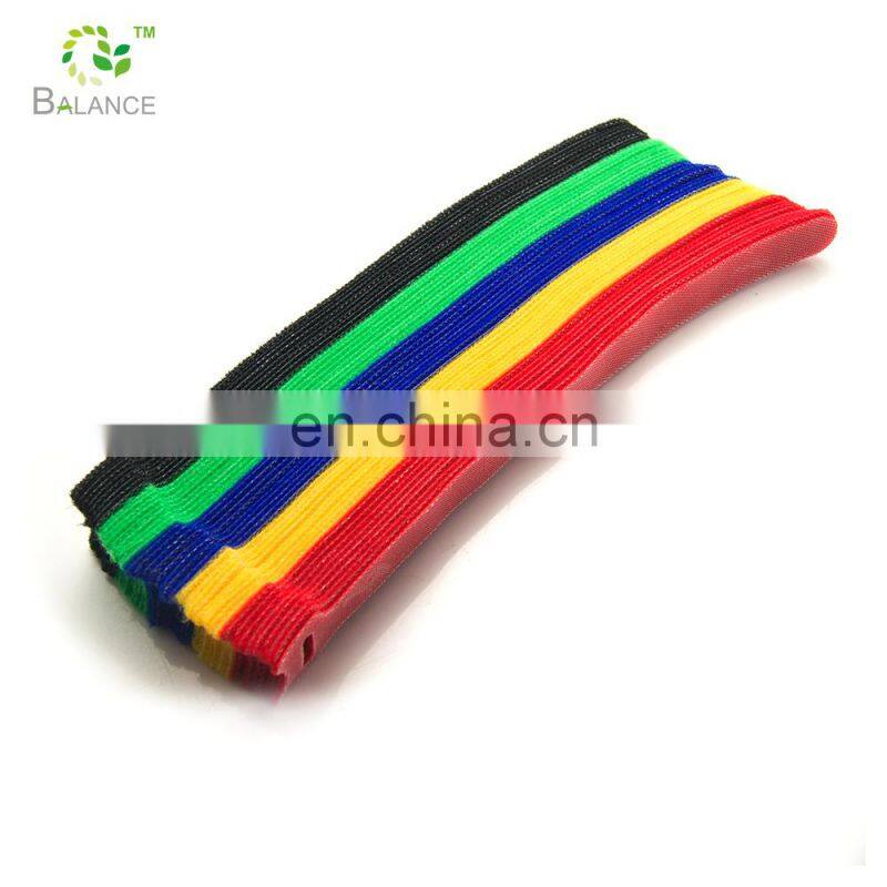 hook and loop type wire cable management wrap wire strap