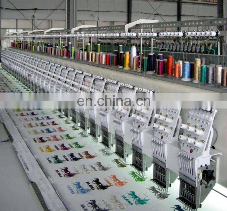 Fully automatic computer controlled embroidery machine