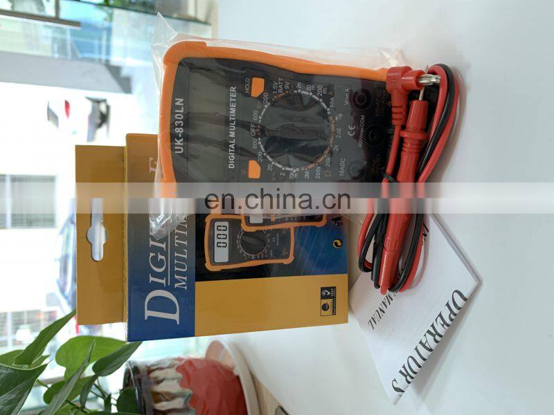 1000VDC or 700VAC LCD,1999 countsDigital Multimetro-UK-830LN