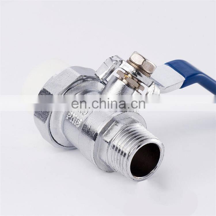 Manual PPR brass ball valve pvc ball valve handle ball valve pvc