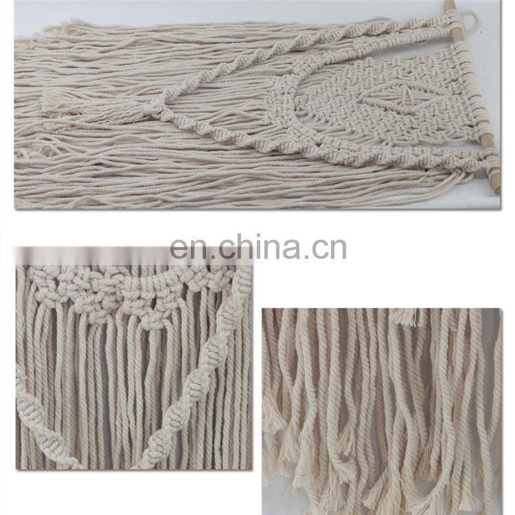 Modern Tribal Ethnic Embroidered Handmade Cotton Wall Decor Tapestry