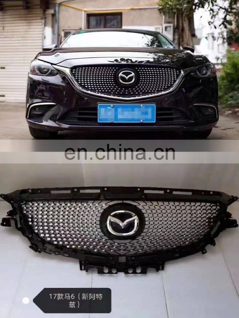 Body Kit Accessory Auto Car Good Quality Custom Kit Auto Spare Parts Front Grille FOR MAZDA series 3 axela