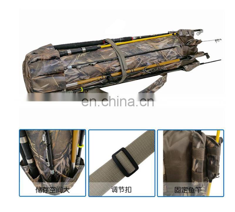 123cm * 34cm Large-capacity 5 Rods and Reels Srorage Fishing Case Fishing Gear Rod Hand Carry Shoulder Fishing Bag