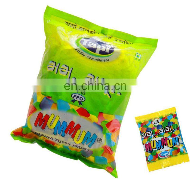 Automatic tutty fruity packing machine auto tutty fruity bag pouch weighing filling packaging equipment cheap price for sale