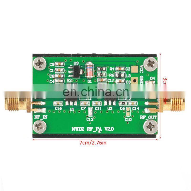 2MHZ-700MHZ 3W HF VHF UHF FM Transmitter RF Power Amplifier For Ham Radio