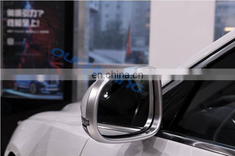 For Jaguar XE 2015 2016 XF and XJ XJL Car-styling ABS chrome Exterior Side Rearview Mirror Frame Trim set of 2pcs