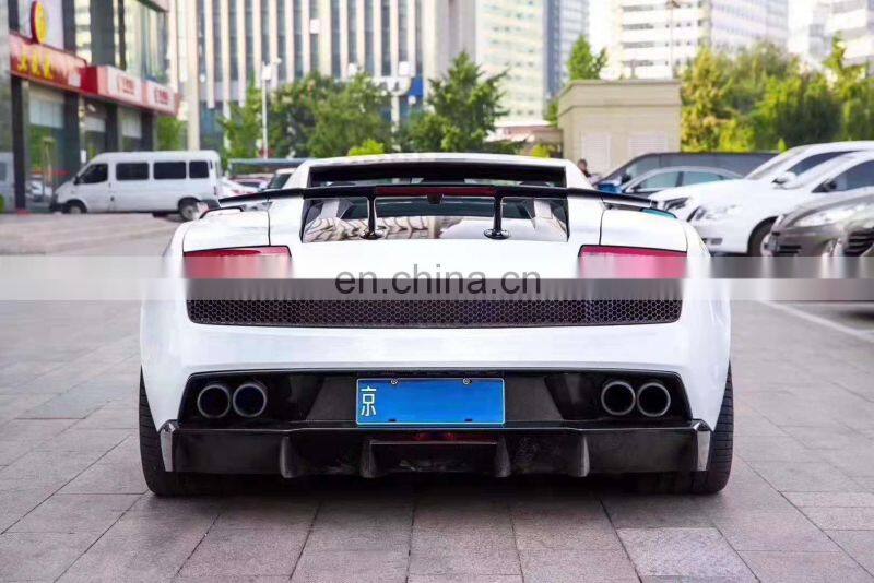 Runde For Lamborghini Gallardo LP550 LP560 LP570 DMC Style Front Bumper Carbon Fiber Side Skirts Rear Spoiler Body kit