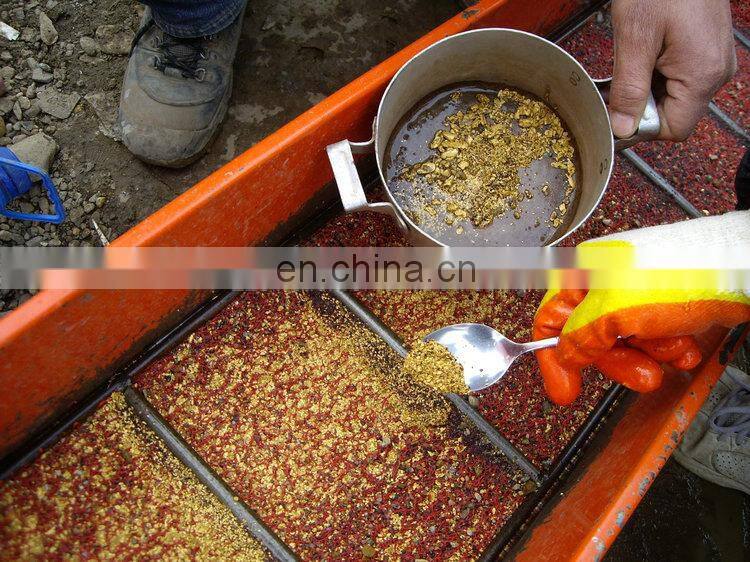 Movable type mobile clay gold separation washer machine factory price for Ghana