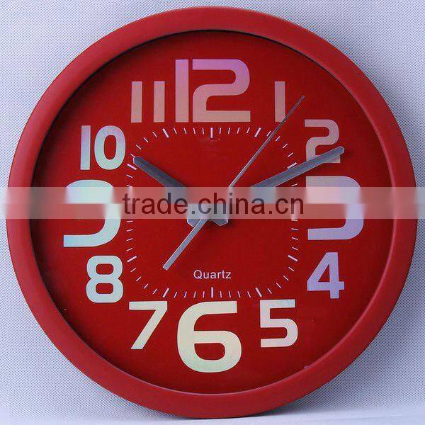 big size wall clock, 8 colors