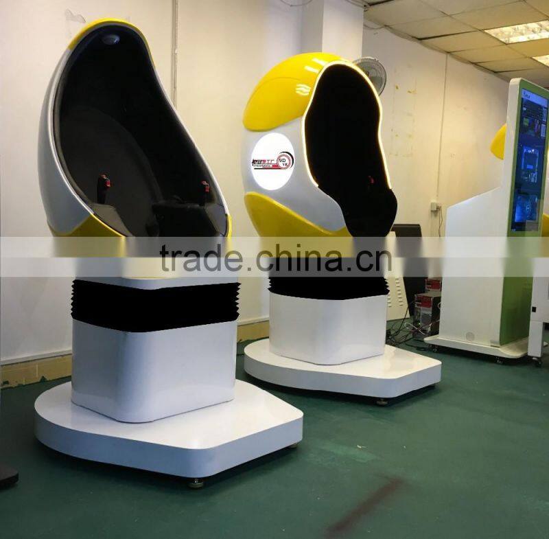 Interactive 9D Cinema Amusement Park Rides 9DVR Cinema With VR Games for sale