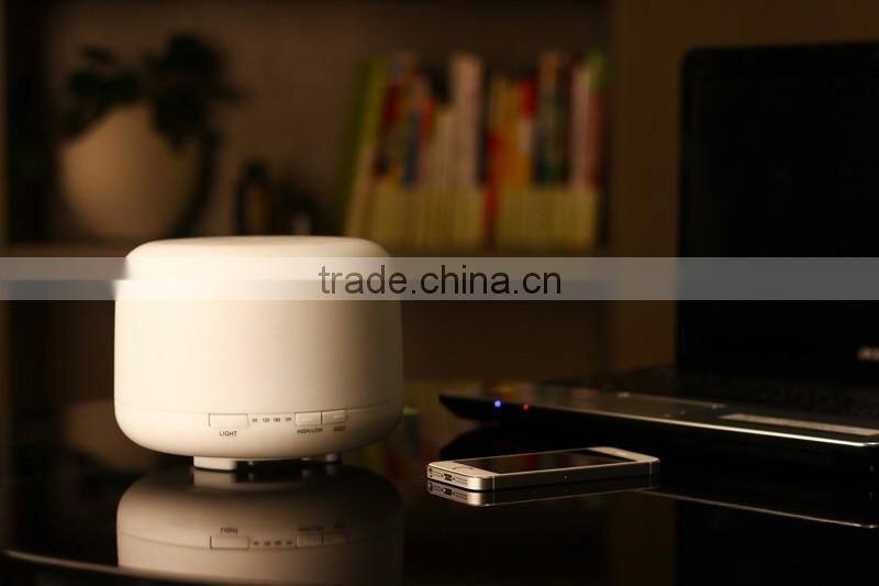 2016 Big Capacity 500ml Essential Oil Fragrance Diffuser Promotional Bladeless Fan Humidifier