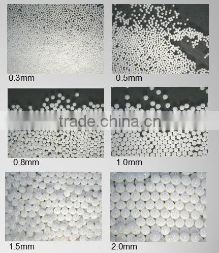 Low wear rate yttria zirconia ceramic ball manufacturers 30mm made in China