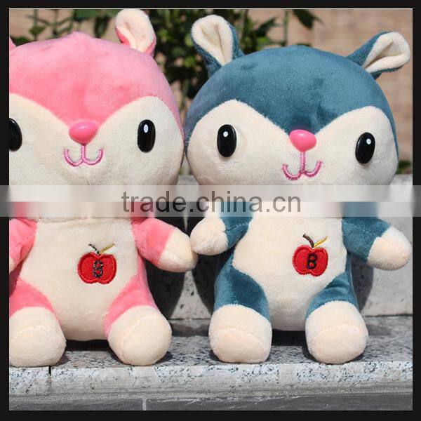 stuffed small size baby soft toy car