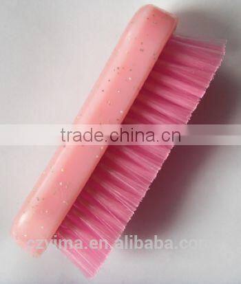 soft surface horse face brush with glitter bristle