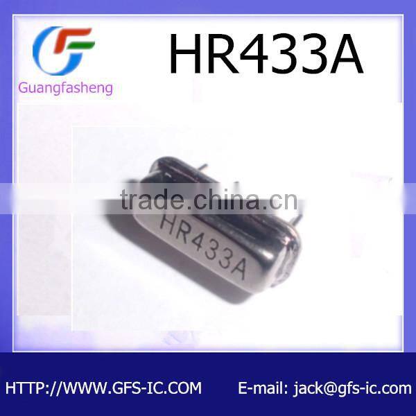 (hot sale) SAW resonator oscillator crystal 4pin with HR433A
