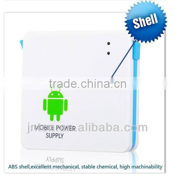 mini rechargeable build-in cable mobile phone battery chager power bank supply MP001