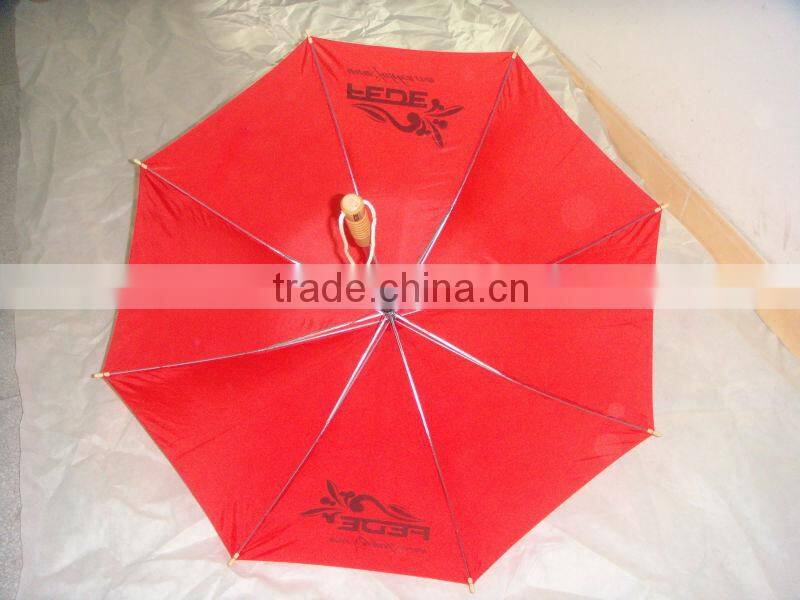 hook handle umbrella with logo printed umbrella for promotional