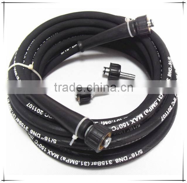 Jetting Machine Use Flexible Wire Braided High Pressure Washer Hose