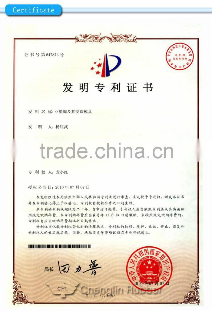 2016 factory direct sell AS568 silicone o ring high temperature