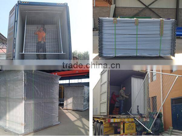 Galvanized temporary portable fence hot sale