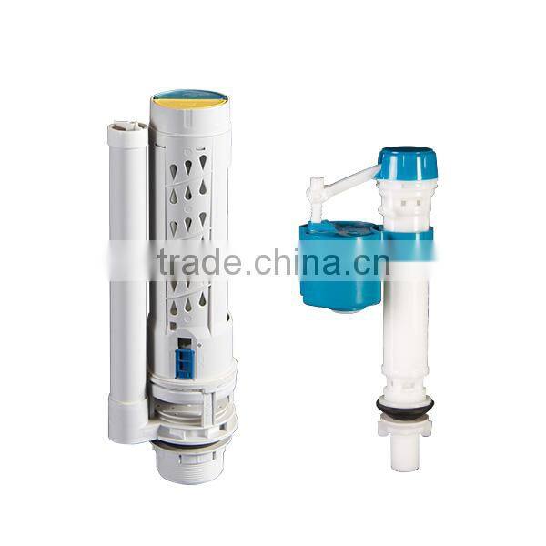 Quality washdown manual PVC quiet luxury flush valve toilet push button