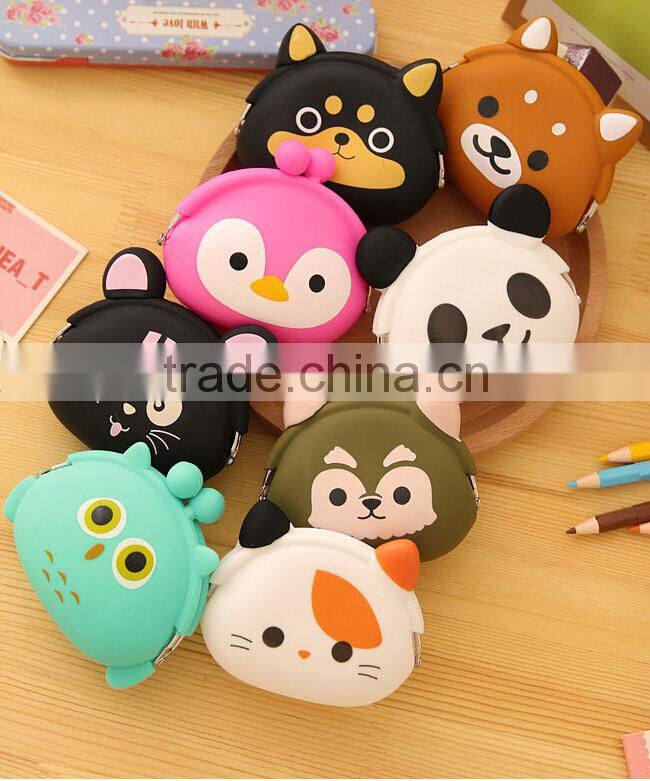 Latest Fashionable silicone coin purse